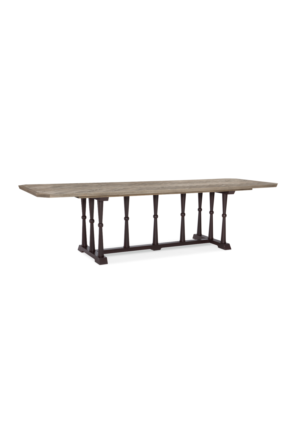 Ash Driftwood Classic Dining Table | Caracole Dinner Circuit 96 | Oroa.com