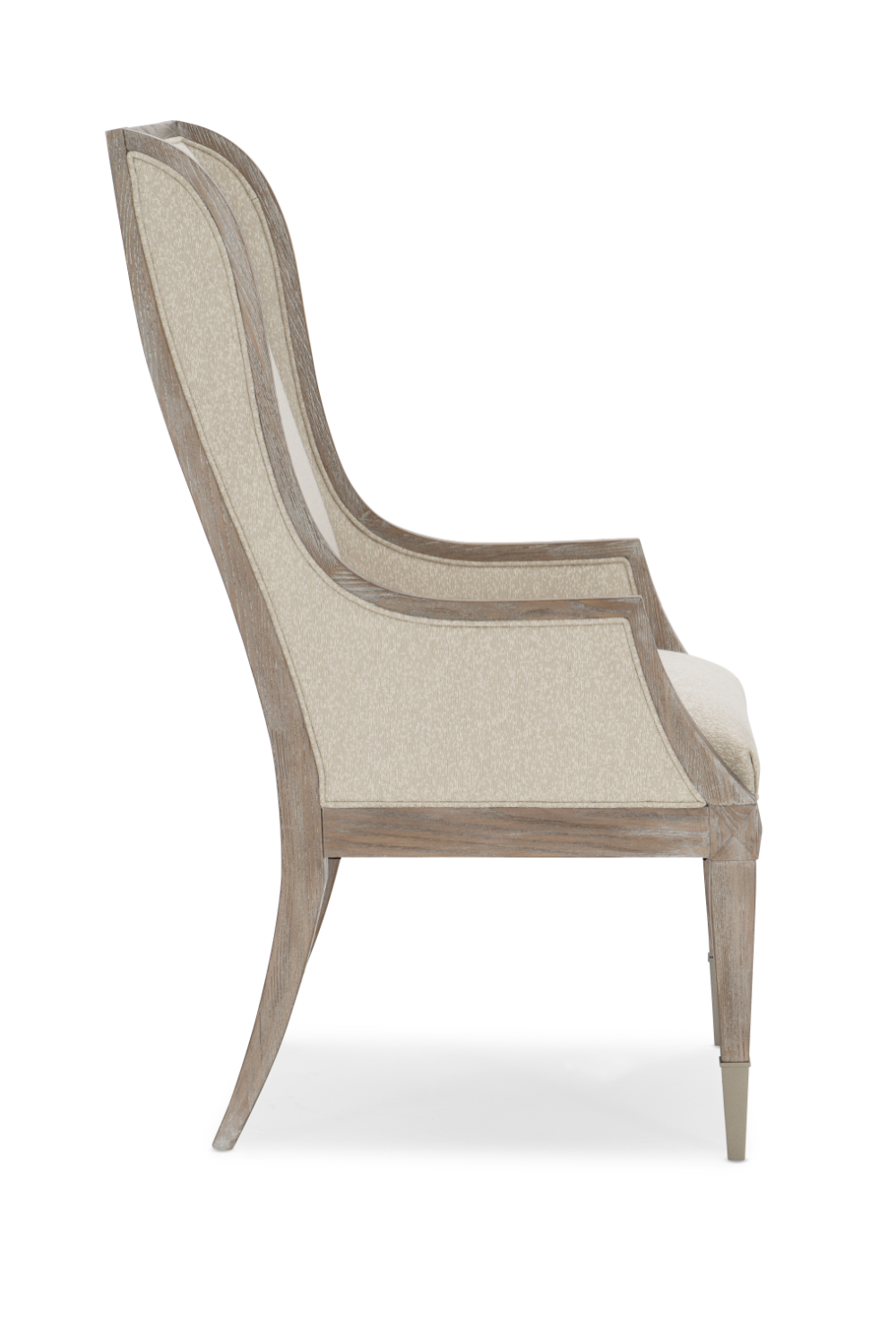 Ash Framed Accent Armchair | Caracole Open Arms | Oroa.com