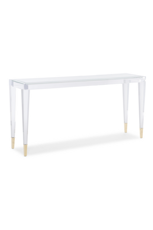 Transparent Modern Console Table | Caracole Ahhhhh | Oroa.com