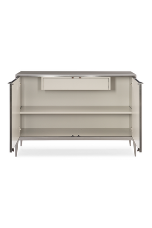 Patterned White Agate Cabinet | Caracole Rock Steady | Oroa.com