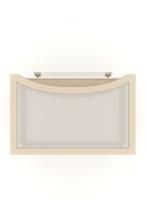 Crescent-Shaped Top Nightstand | Caracole Clearly Open | Oroatrade.com