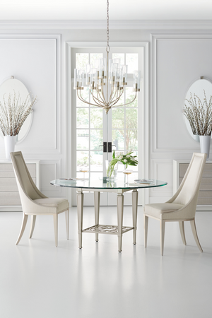 White 3-Drawer Nightstand | Caracole A Clear Touch | Oroa.com