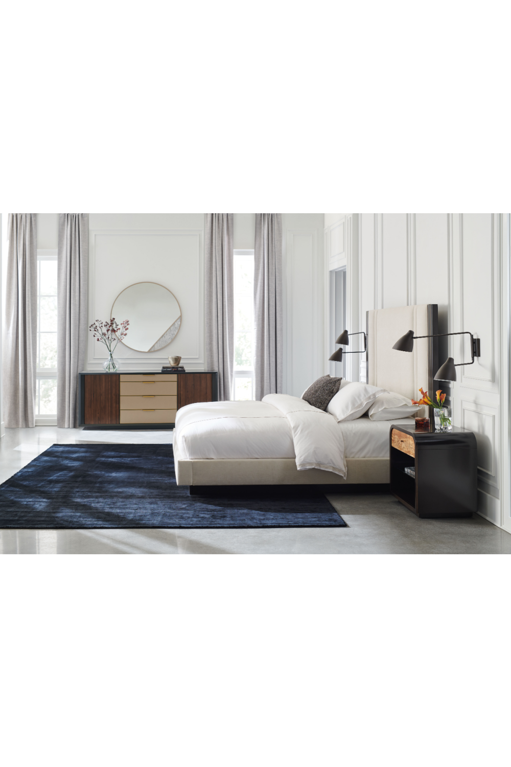 Parsons Style Bed | Caracole Decent Proposal | Oroa.com