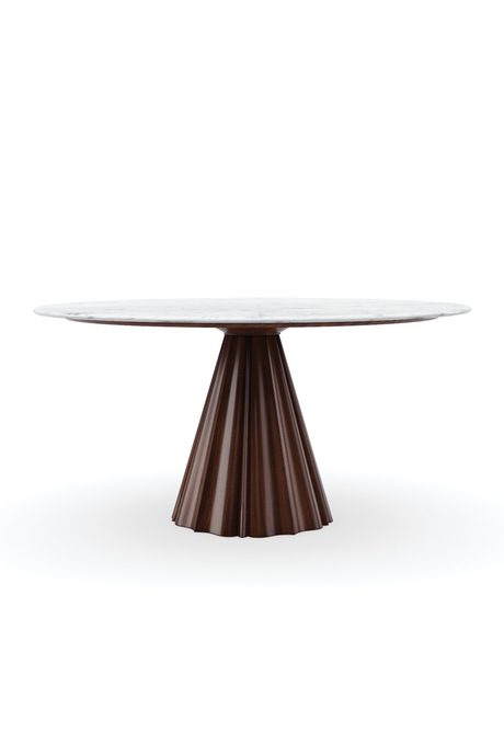 White Marble Dining Table | Caracole All Natural | Oroa.com