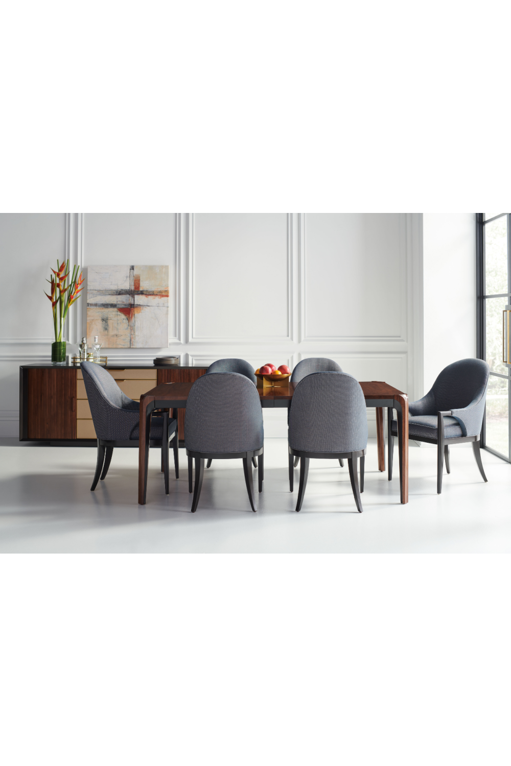 Blue Modern Dining Chair | Caracole Natural Choice | Oroa.com