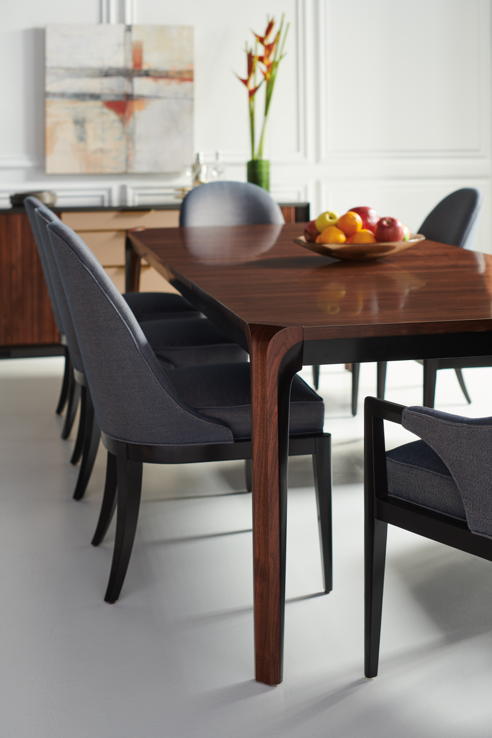 Blue Modern Side Chair | Caracole Natural Choice | Oroa.com