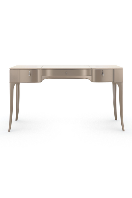 Flip Top Mirror Vanity Table | Caracole Kiss N Makeup | Oroa.com