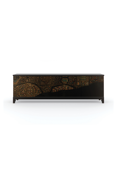 Art Printed Wooden Sideboard | Caracole Mosaic | Oroa.com