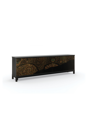 Art Printed Wooden Sideboard | Caracole Mosaic | Oroa.com