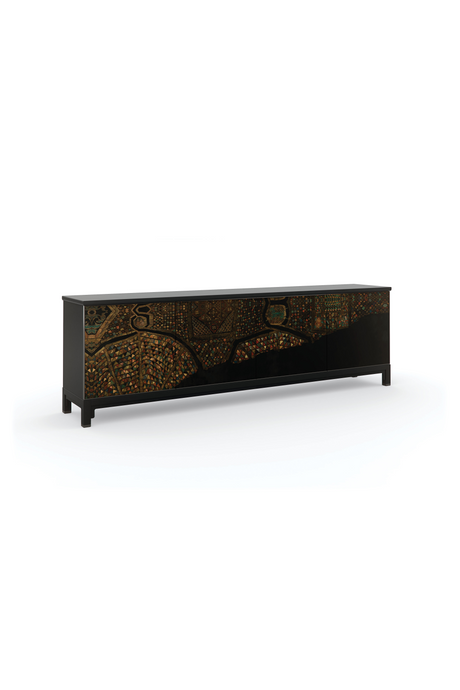 Art Printed Wooden Sideboard | Caracole Mosaic | Oroa.com