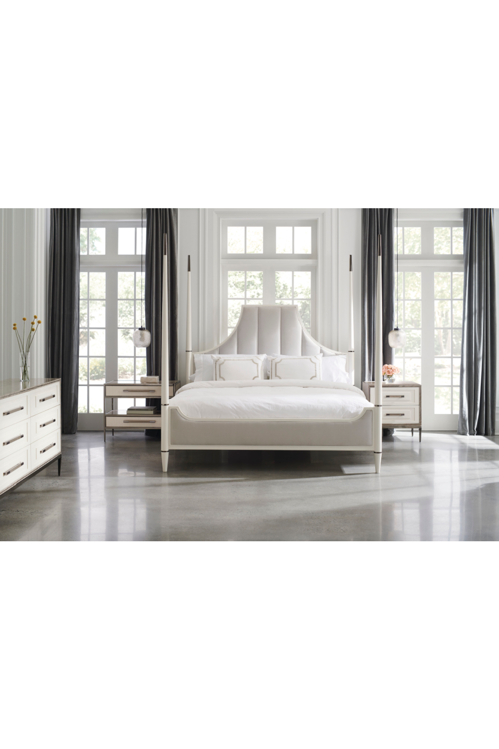 White Ceramic Dresser | Caracole Impressive | Oroa.com