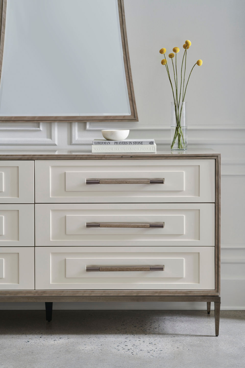 White Ceramic Dresser | Caracole Impressive | Oroa.com