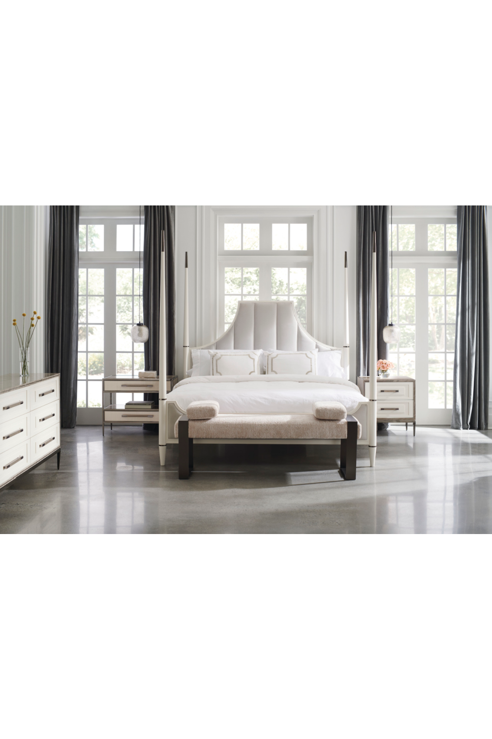 White Ceramic Dresser | Caracole Impressive | Oroa.com