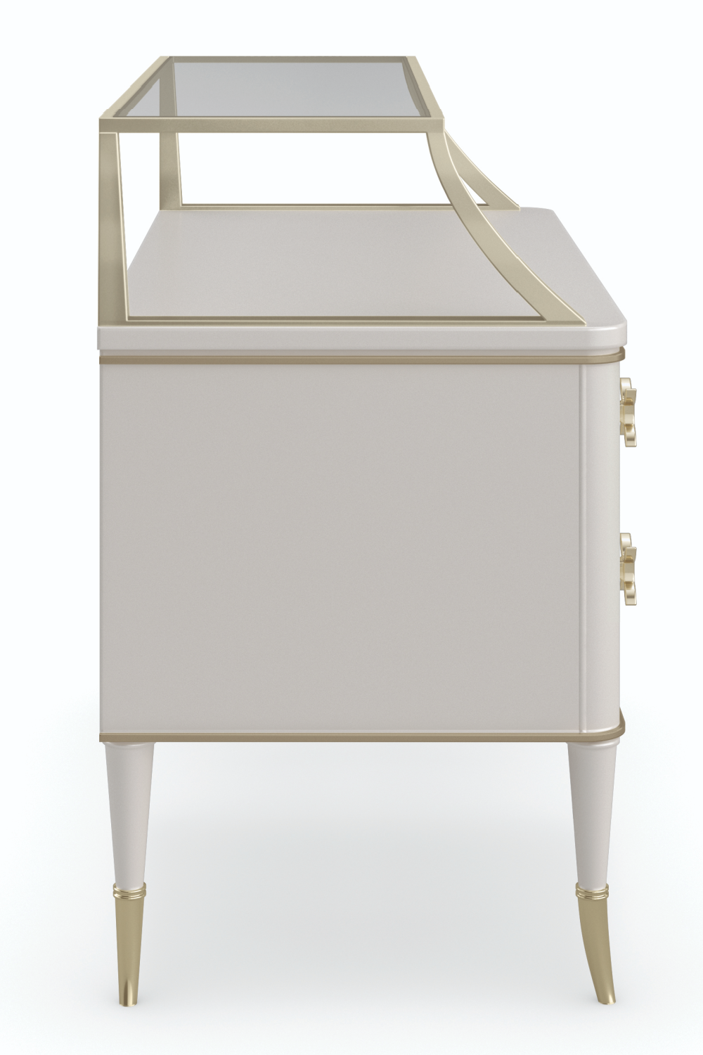 Cream Modern Nightstand | Caracole All Dolled Up | Oroa.com