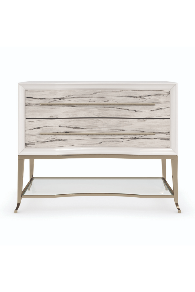 White Maple Nightstand | Caracole Natures Rhythm | Oroa.com