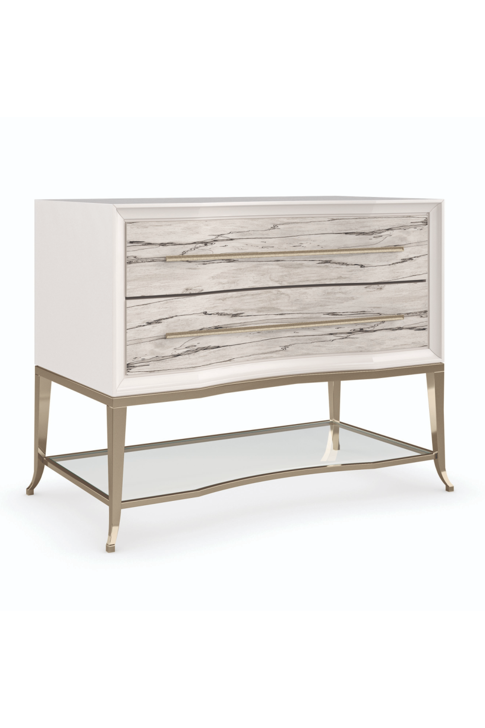 White Maple Nightstand | Caracole Natures Rhythm | Oroa.com
