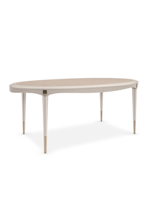 Cream Oval Dining Table | Caracole Love Feast | Oroa.com