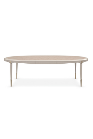 Cream Oval Dining Table | Caracole Love Feast | Oroa.com