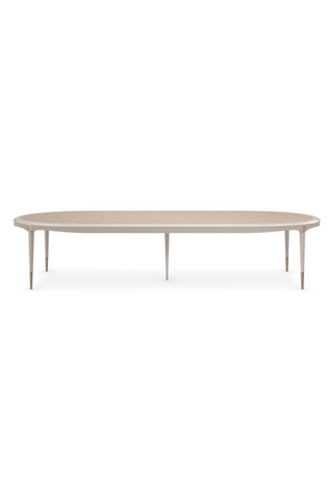 Cream Oval Dining Table | Caracole Love Feast | Oroa.com