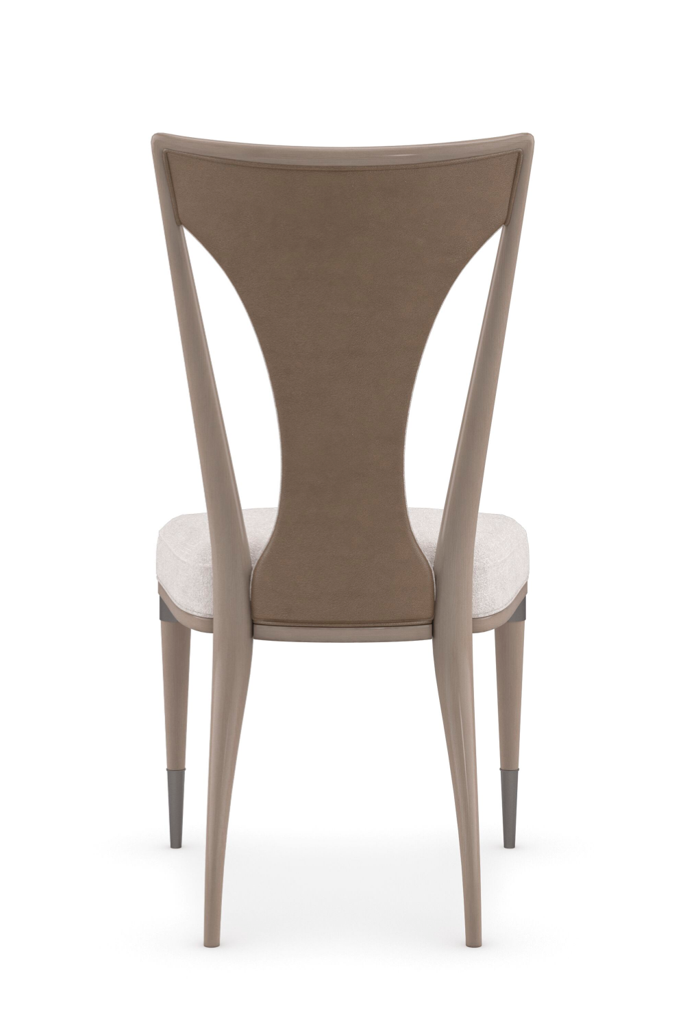 Beige Tapered Side Chair | Caracole Take Your Seat | Oroa.com