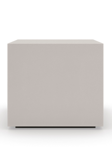 Shagreen Cube Cocktail Table | Caracole Solid Ground | Oroa.com