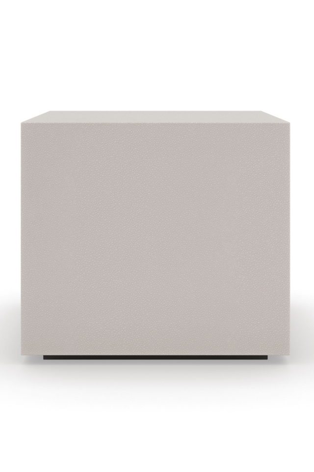 Shagreen Cube Cocktail Table | Caracole Solid Ground | Oroa.com