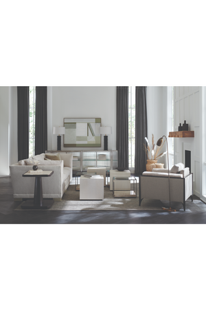 Shagreen Cube Cocktail Table | Caracole Solid Ground | Oroa.com