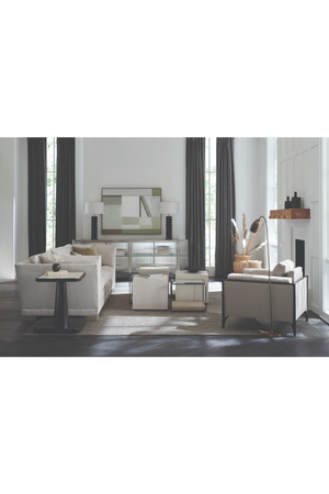 Metal Framed Cocktail Table | Caracole Open Air | Oroa.com