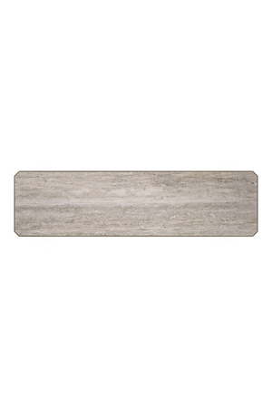 Silver Travertine Console Table | Caracole Perfect Together | Oroa.com