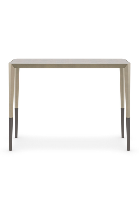 Silver Travertine Console Table | Caracole Perfect Together | Oroa.com