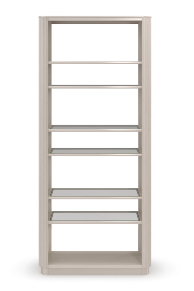 White Wooden Bookcase | Caracole Higher Love | Oroa.com
