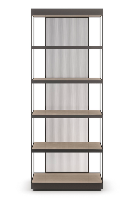 Bronze Framed Display Cabinet | Caracole Shelf Life | Oroa.com