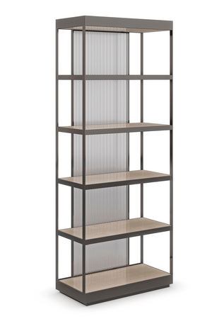 Bronze Framed Display Cabinet | Caracole Shelf Life | Oroa.com