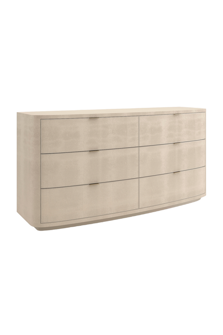 Cream Shagreen Dresser | Caracole Simply Perfect | Oroa.com