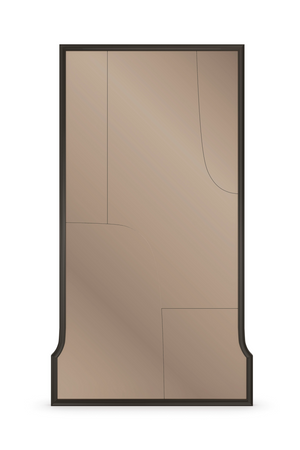 Brown Framed Bronze Mirror | Caracole Pieces of Me | Oroa.com