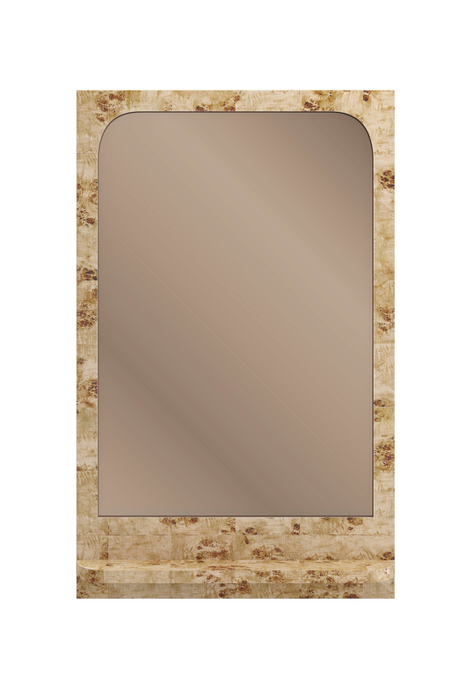 Mappa Burl Bronze Mirror | Caracole Burlesque | Oroa.com