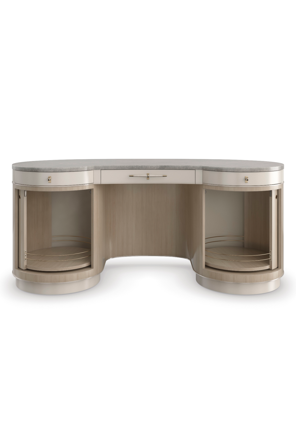 Swivel Shelf Dressing Table | Caracole Vanity Fair | Oroa.com