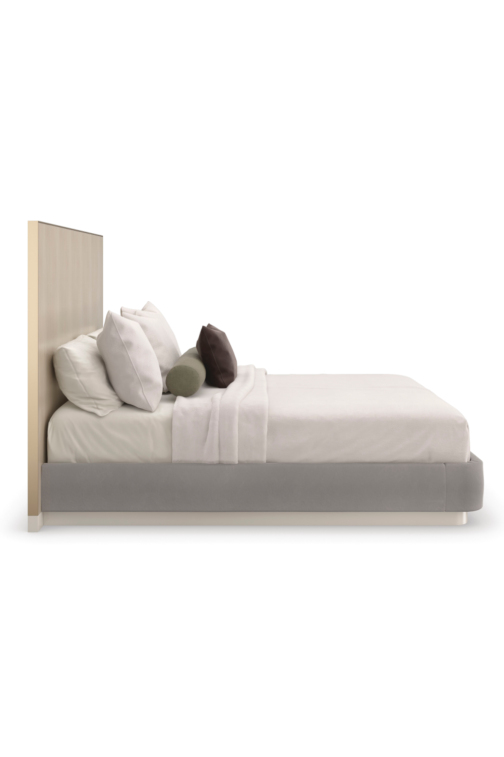 Gray Minimalist Bed | Caracole Dream Chaser | Oroa.com