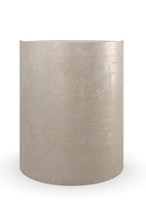 Spiral Silver Leaf Side Table | Caracole Nautilus | Oroa.com