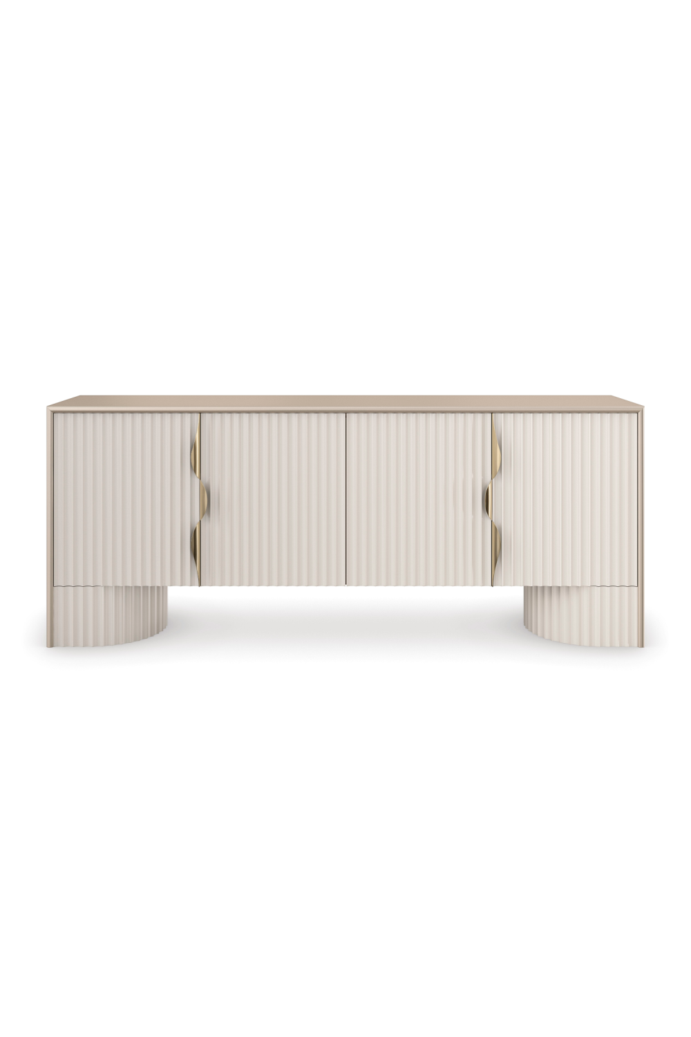 Neutral-Hued Modern Sideboard | Caracole Conrinthian | Oroa.com