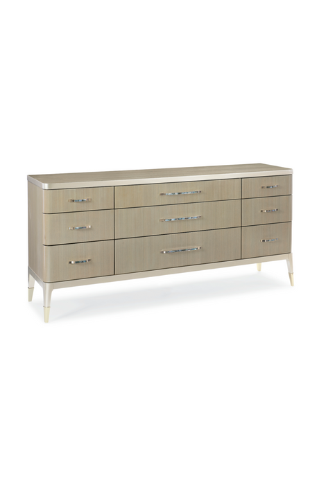 Taupe Wooden Dresser | Caracole All Dressed Up | Oroa.com