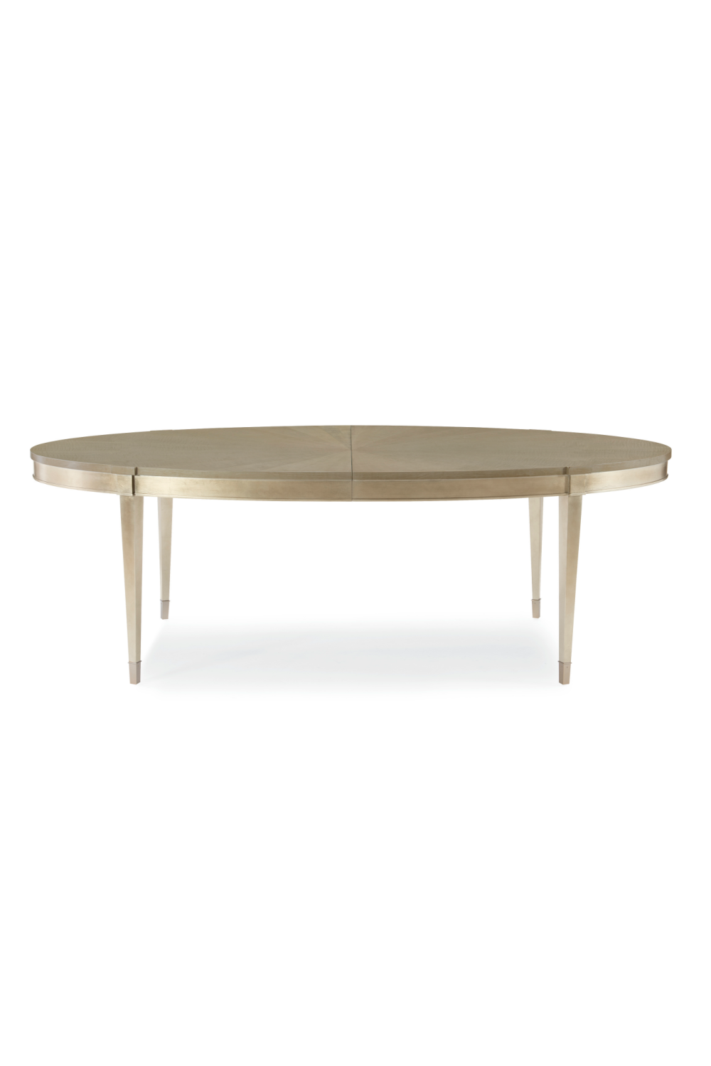 Silver Leaf Oval Dining Table | Caracole A House Favorite | Oroa.com