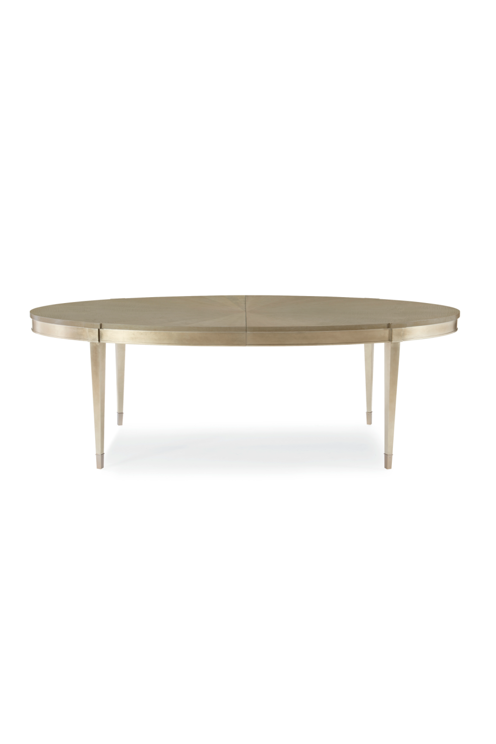 Silver Leaf Oval Dining Table | Caracole A House Favorite | Oroa.com