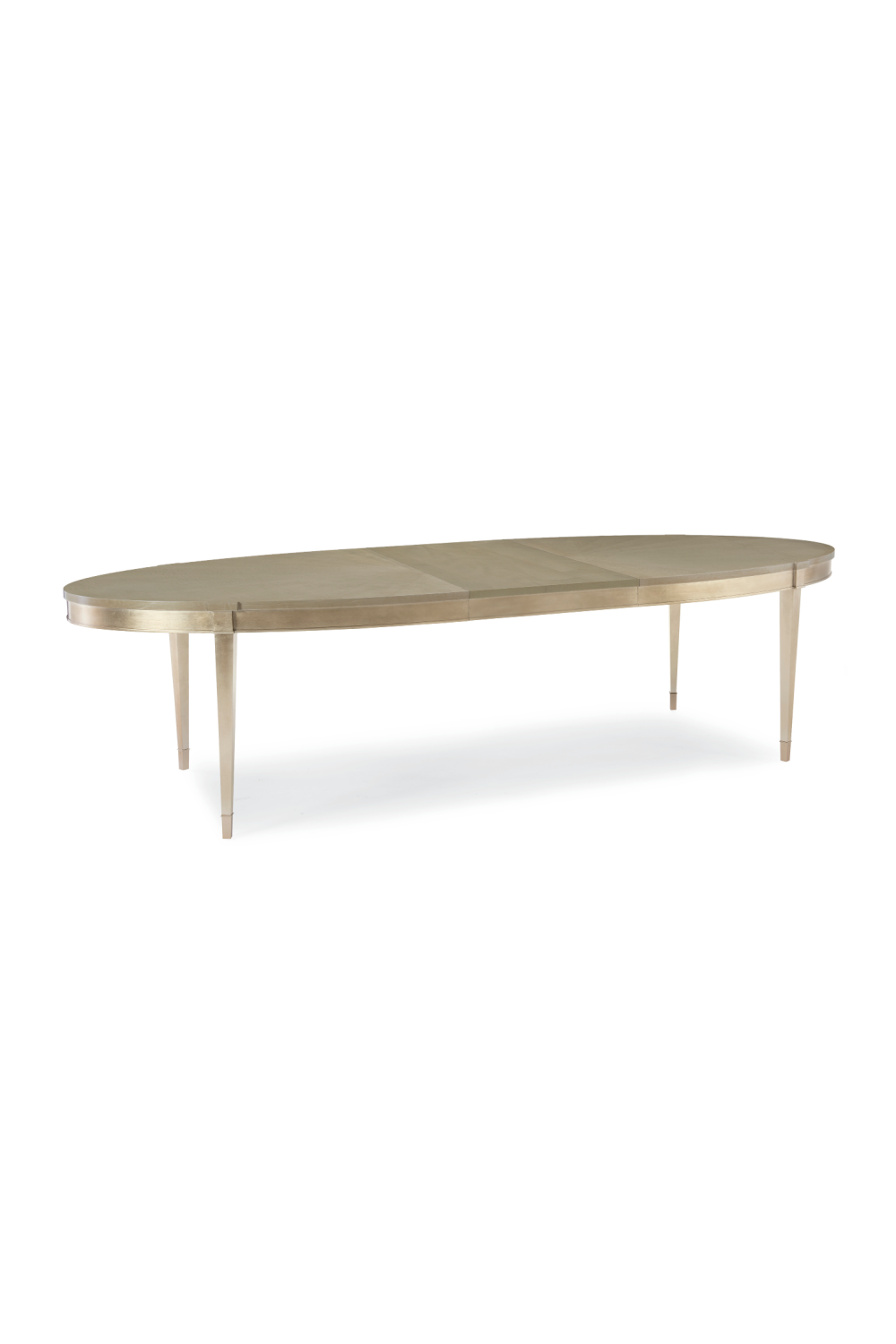 Silver Leaf Oval Dining Table | Caracole A House Favorite | Oroa.com