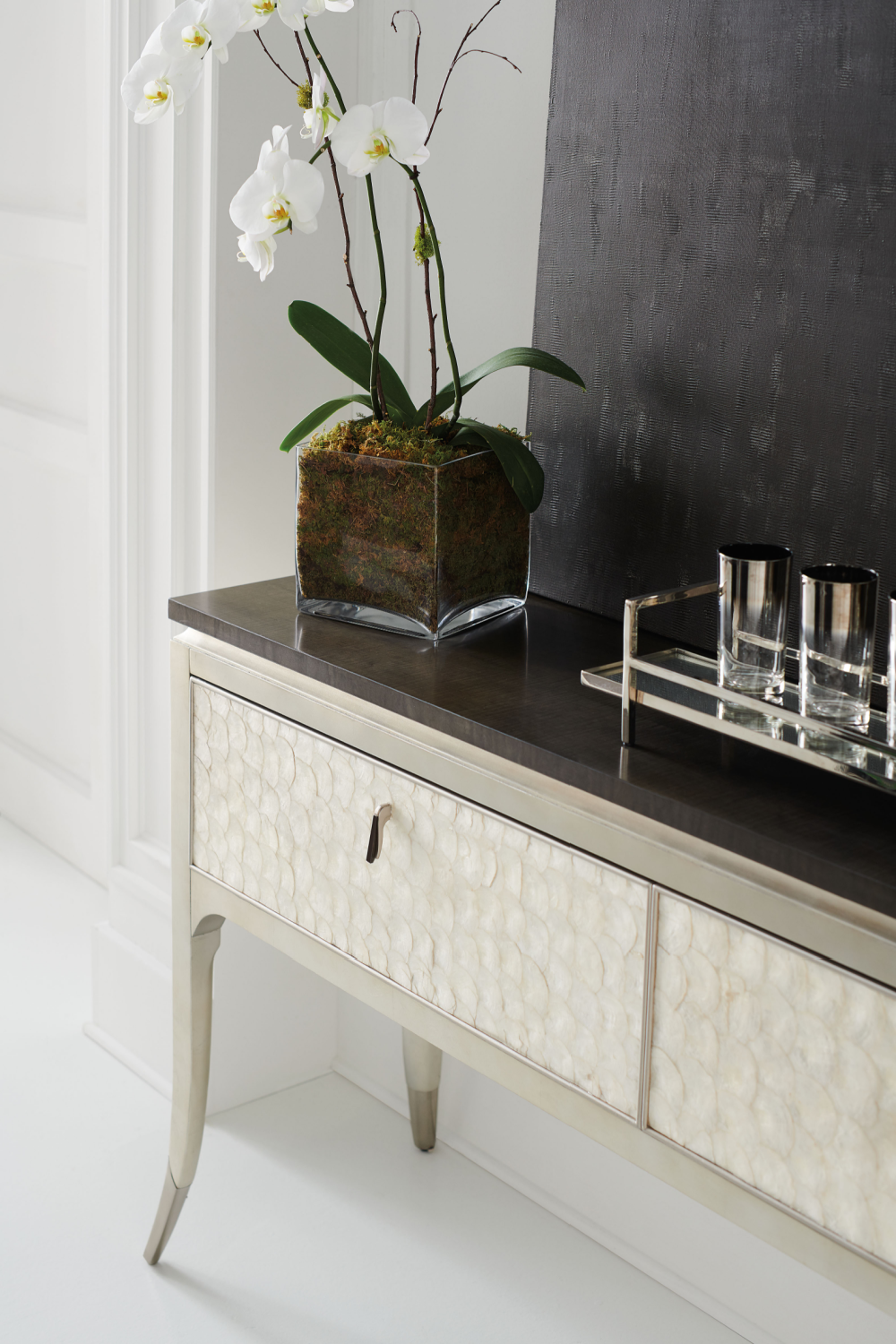 Silver Capiz Sideboard | Caracole Shell It Like It Is | Oroa.com