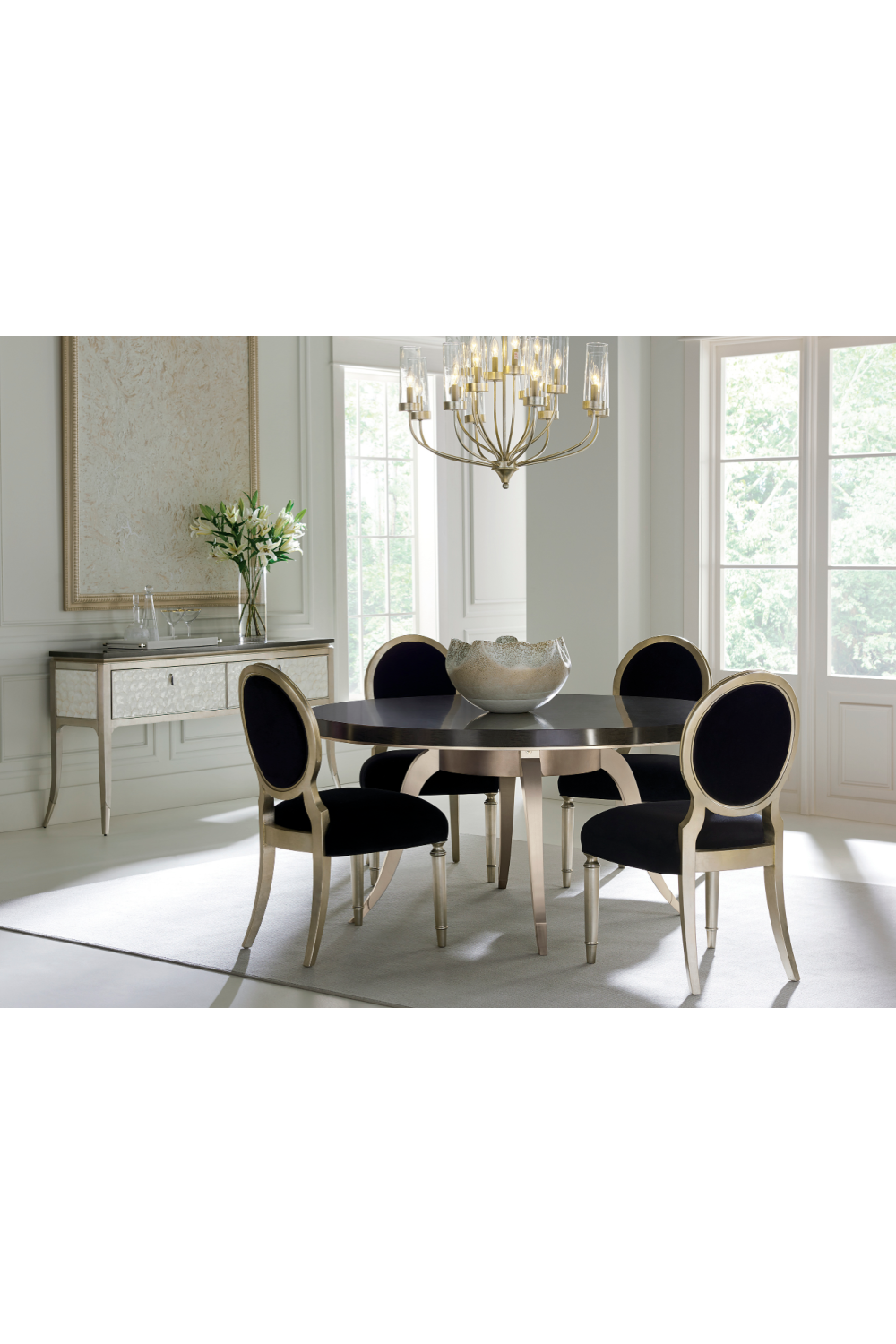   Silver Capiz Sideboard | Oroa.com