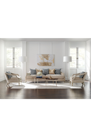 Round Wooden Cocktail Table | Caracole One Of The Bunch | Oroa.com