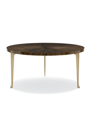 Round Wooden Coffee Table | Caracole A Whole Bunch | Oroa.com