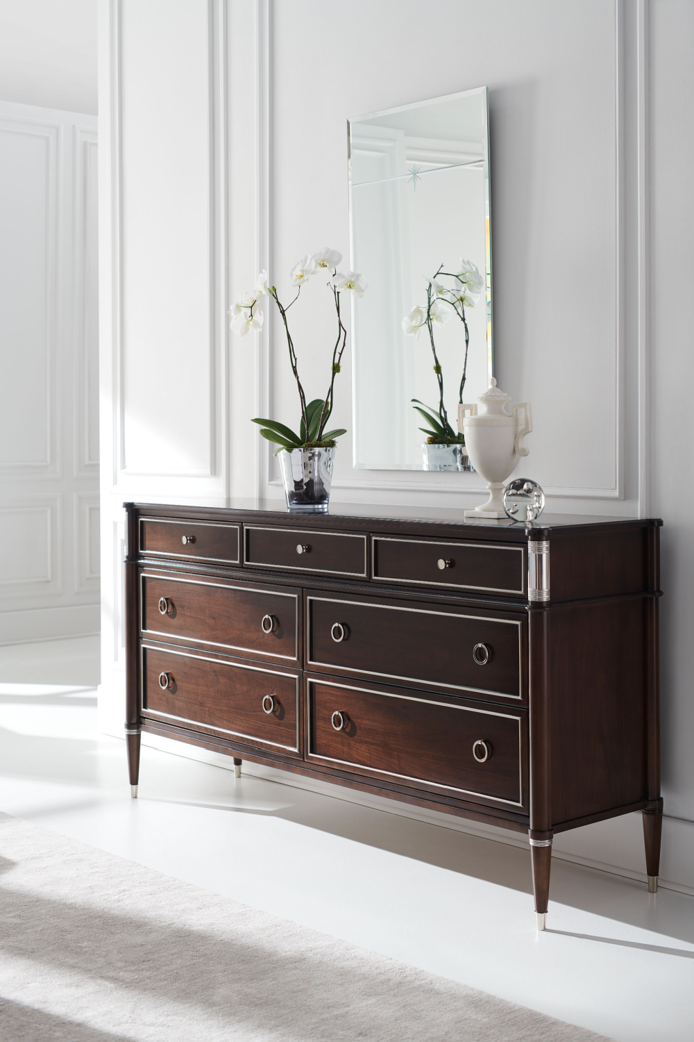 Mocha Walnut Dresser | Caracole Private Suite | Oroa.com