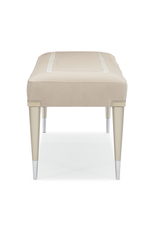 Cream Modern Bench | Caracole Boarding On Beautiful | Oroa.com
